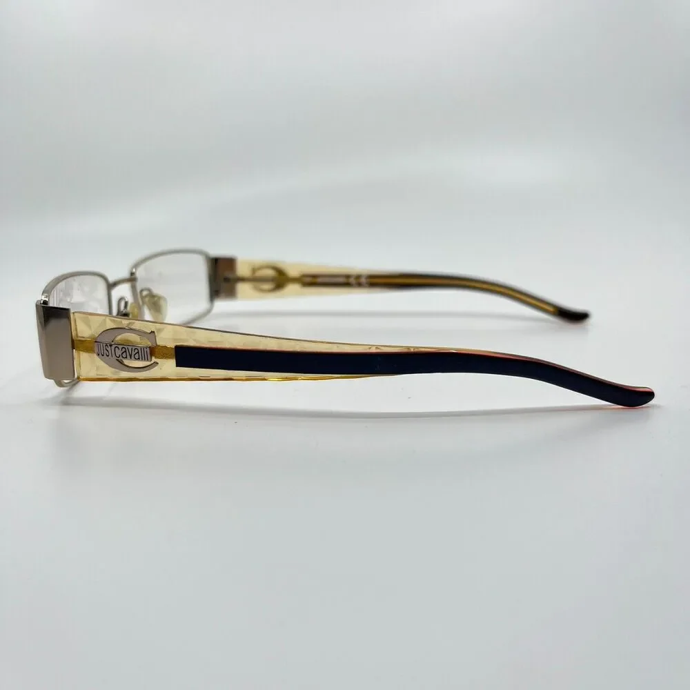 Just Cavalli‎ Women's Eyeglasses Frame Yellow Clear H6738